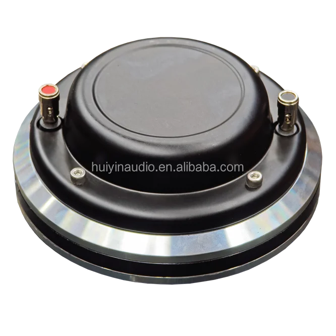 New 3 Inch N48 Neodymium Tweeter 2 Inch Throat 3 Inch Voice Coil 120W RMS 1.5kHZ Titanium Diaphragm Compressed Driver 75-012N