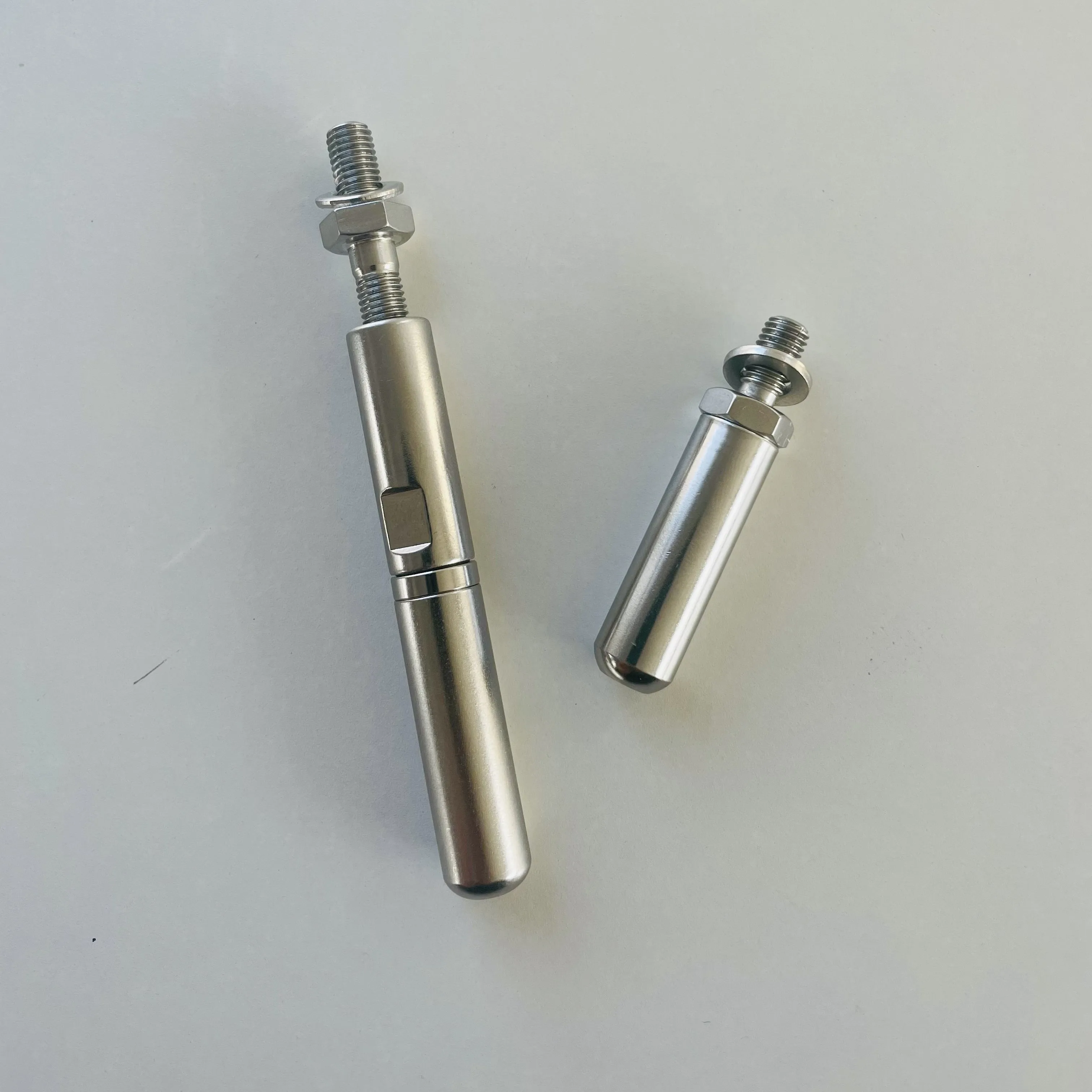 Cable Railing System Quick Lock Fittings 316 Stainless Steel Flat Base ...