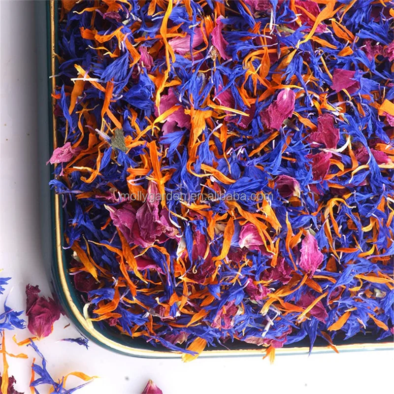 100g Wedding Confetti Dried Flower Petals 100 Natural Dried Plants