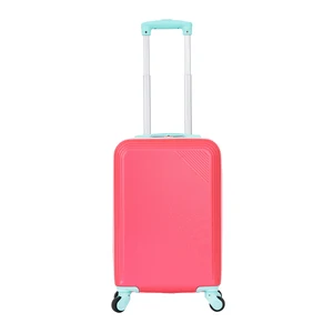COLORFUL STYLE GIRLS STYLE CARRY on LUGGAGE for KIDS CLASSIC MODEL CHEAP ABS SUITCASE