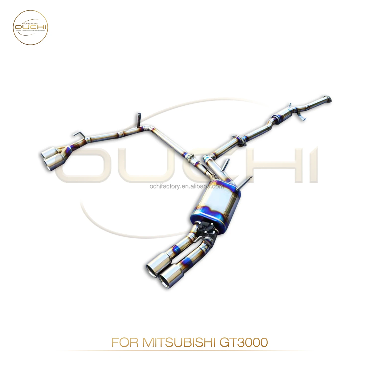 Flexible D'Échappement Tréssé Long NEUF Pour Mitsubishi 3000 GT - Marque FKK Réf. 708344