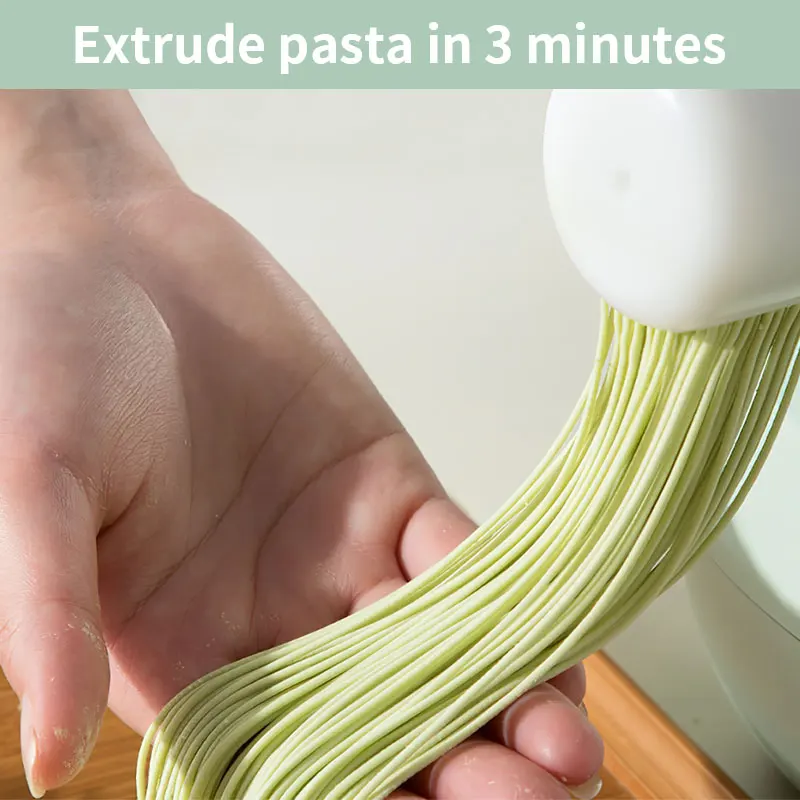 Небольшая Автоматическая электрическая машинка для производства лапши для приготовления свежей пасты в домашних условиях
