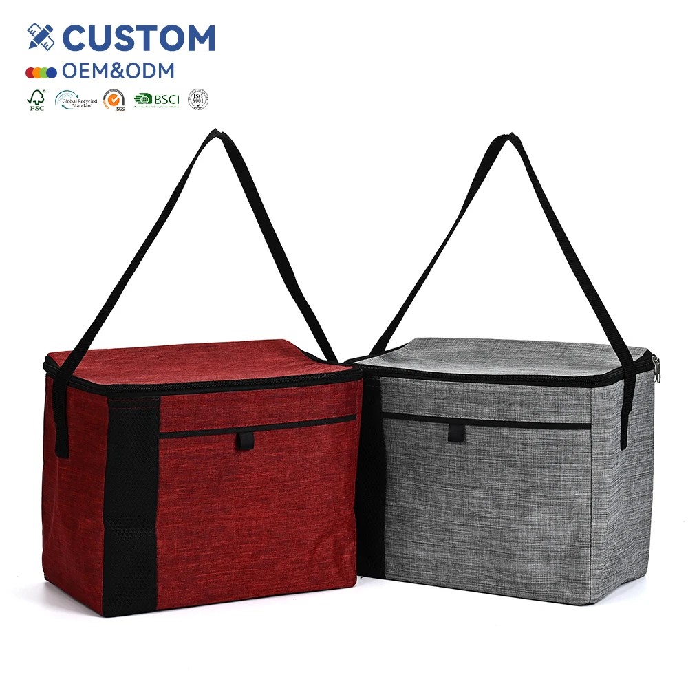 Custom High Quality Waterproof Lunch Box for Men Thermal Lunch Box for Women Reusable Insulated Kids Lunch Bag