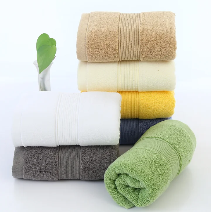 Sahara 100% Cotton Dual Core Towel with Dobby Border