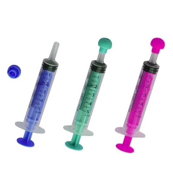 Disposable Colored oral/dosing syinge