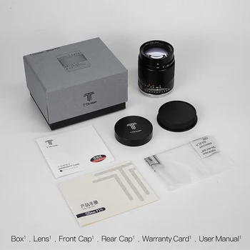 TTartisan 50mm F1.4 Full Frame Manual Focus Lens for RF-Mount Camera Lens Canon R/RP/R5/R6 Camera product image
