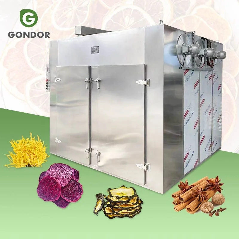 Automatic Circulation Fan Commercial Stainless Steal Dehydrate Chilli Fish New Food Smoker Dehydrator Machine for Spice