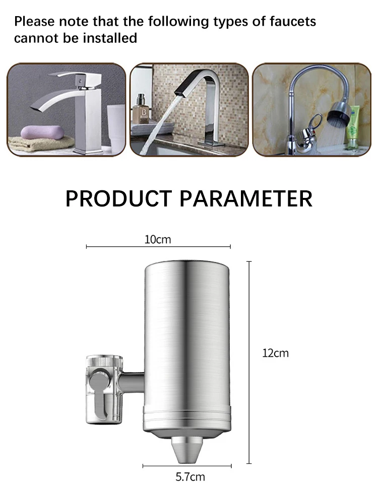 Yievot Universal Rotating Faucet Extender 1080° Large-Angle Rotating Robotic Arm Water Nozzle