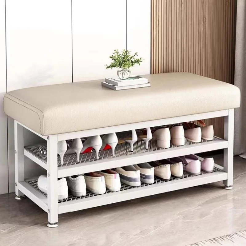 Modern Style Small Narrow Indoor Multi-Layer Metal Shoe Rack Simple ...
