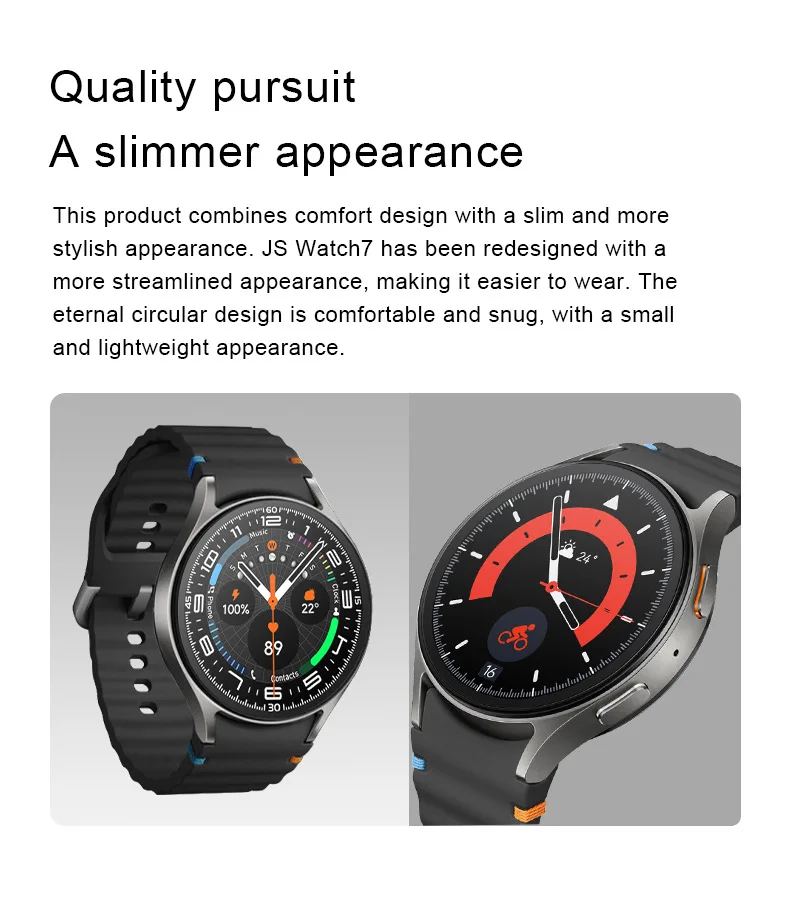 JS Watch 7 Mini Smartwatch