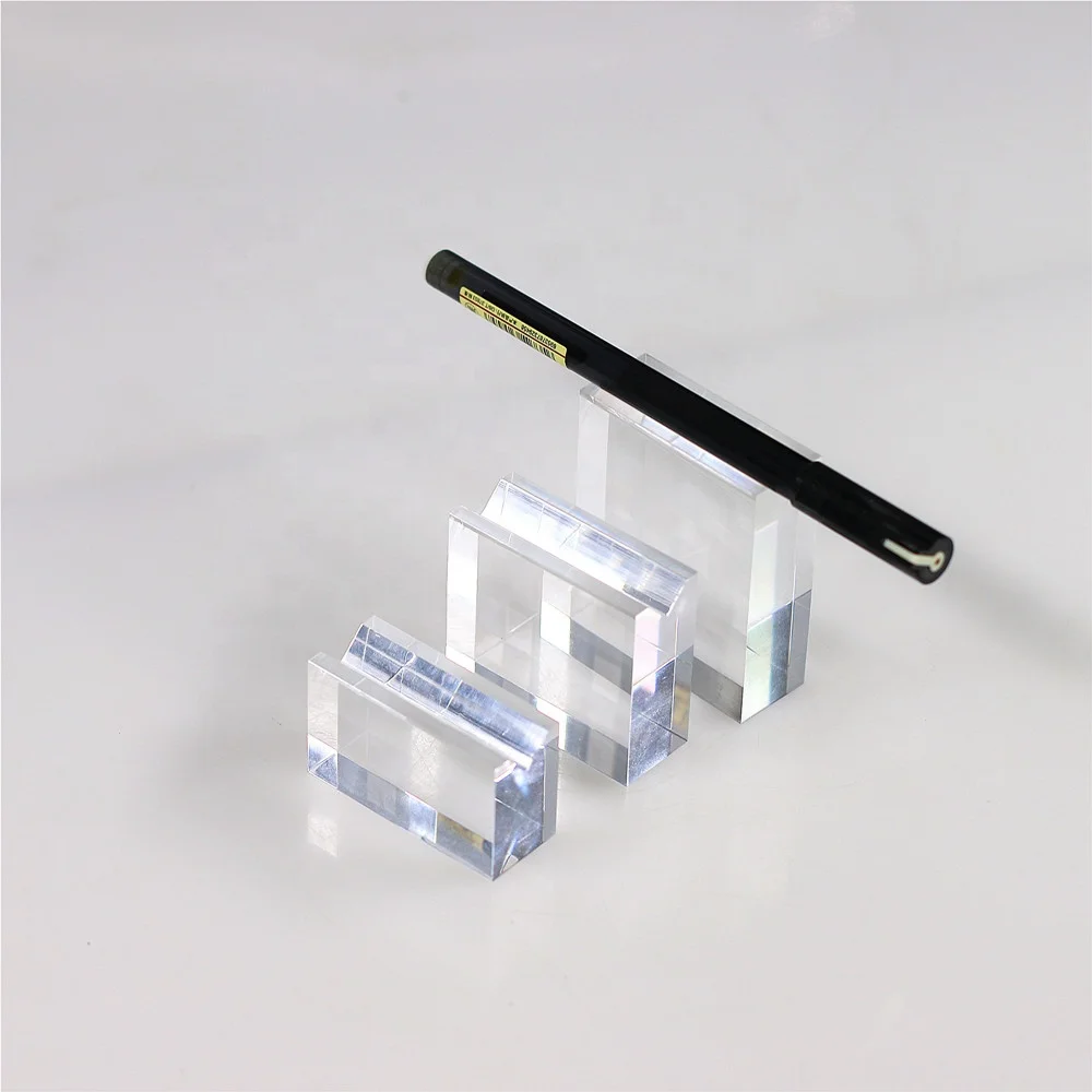 Luxury Acrylic Pen Stands Customizable Display Holders