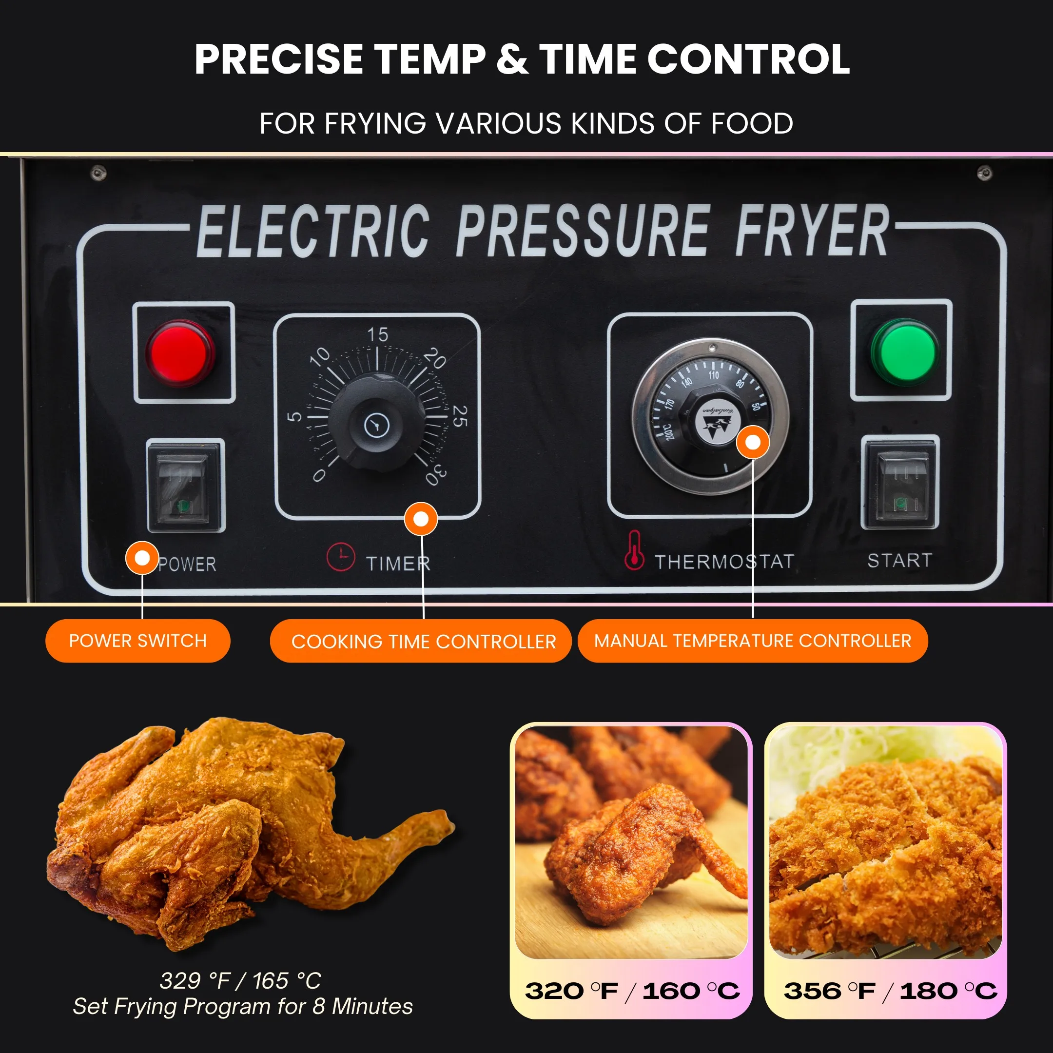 Limited Time Offer Broasted China Simple Operation Kfc Chicken Pressure Fryer Turkeys Stainless Steel Henny Penny Broast Machine
