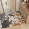 Dark gray rural cat
