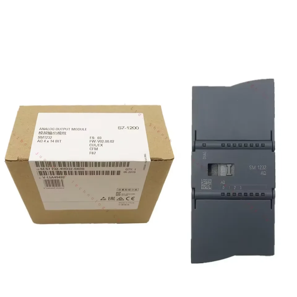Controler PLC Gold Seller serie S7-1200, 6ES7232-4HD32-0XB0, nou, original, stoc de depozit, 6ES7 232-4HD32-0XB0