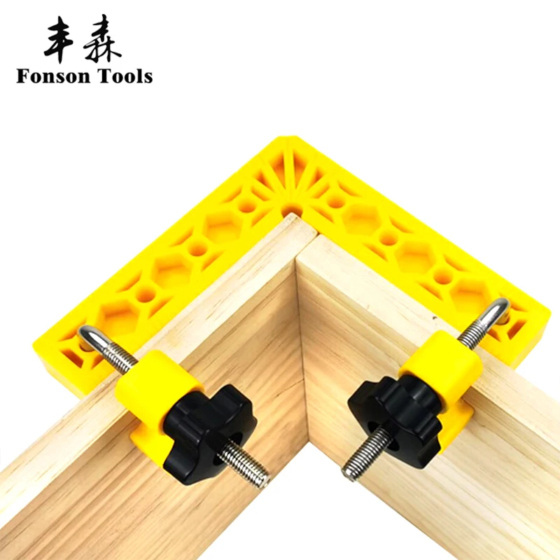 Precision Adjustable Clamping square Woodworking Machinist square Positioning Right Angle Clamping Measure