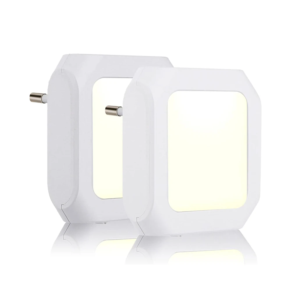 LED Night Light Mini Light Sensor Control 110V 220V EU US Plug Nightlight Lamp for Children Kids Living Room Bedroom Lighting