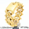 Oro arena superficie pulsera 22cm * 32mm