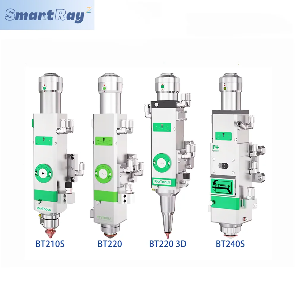 Raytools Eredeti BT210S BT220 BT240S BM110 BM111 BM06K BS06K Fém lézeres vágógép Automatikus fókuszáló Fiber lézervágó fej