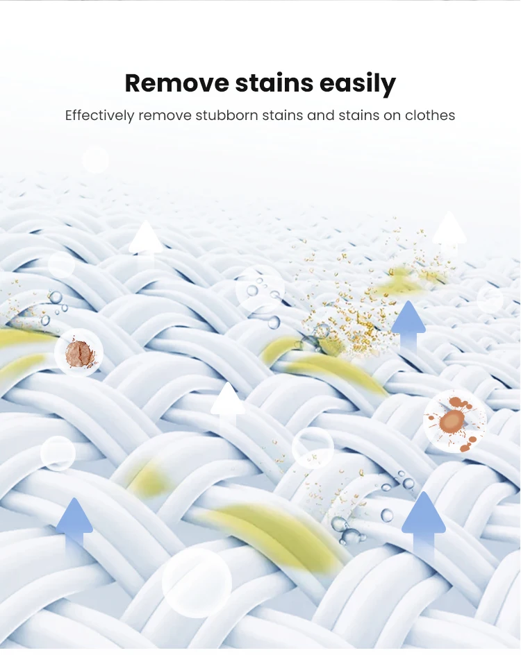 Remove stains easily