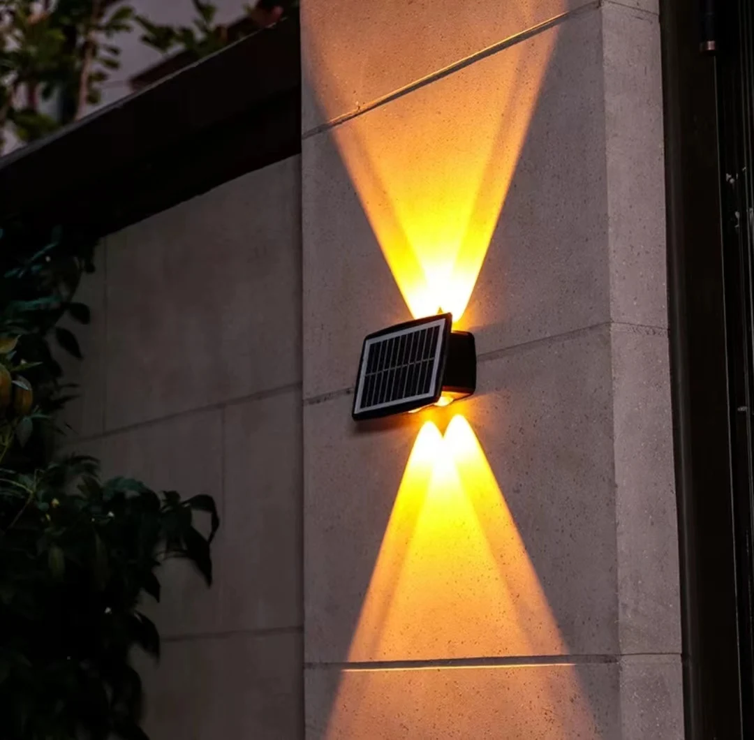 Solar Decorative Lights Projector Front Disc Light Tree Portable Outdoor Garden