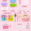 [5 colors, 424-piece set] comes with storage box