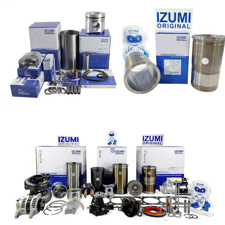 IZUMI ORIGINAL D12A D12D Overhaul Rebuild Kit D12A D12D Diesel Engine Parts For VOLVO