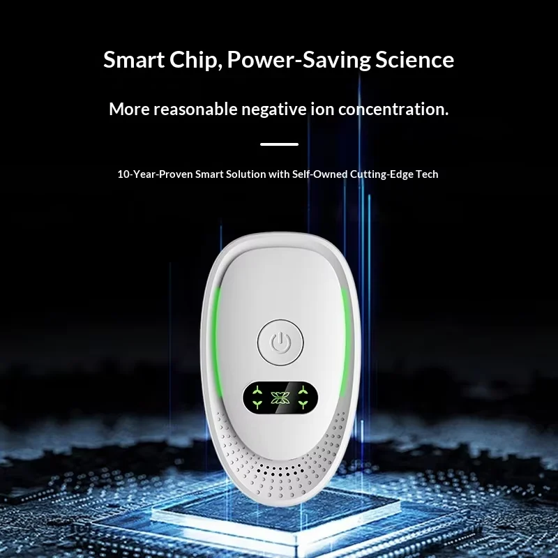 Portable Plug-in Negative Ion Air Purifier Mini Ionizer for Home Office Bedroom Remove Odor Smoke Dust Formaldehyde