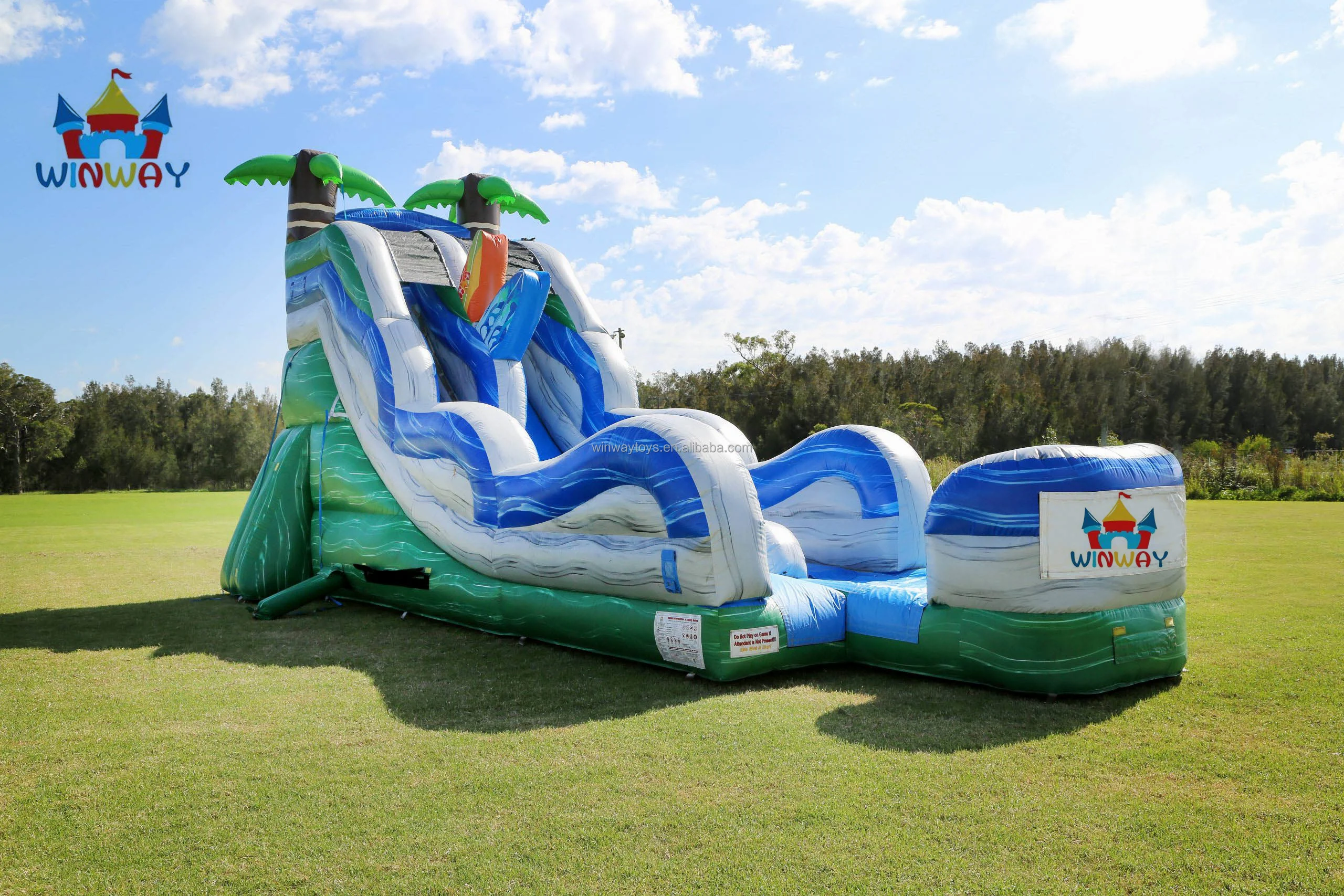 200 Styles Available Comercial Inflatable Adult Waterslide With Jumper Bounce House And Swimming