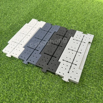 Turf protection flooring temporary pp grass tile modular turf covering event floor for sale