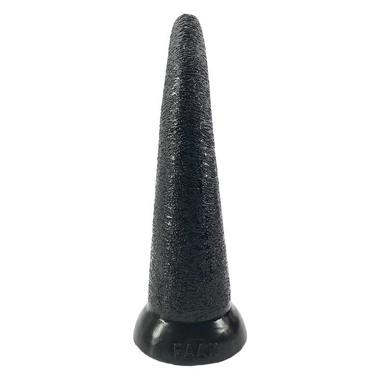 FAAK Insertable Length 23.5cm 9" 4cm Premium Anal Butt Plug Flexible Animal Dildo Big Elephant Silicone Dildo Penis Pictures