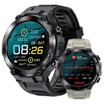 2024 Outdoor GPS Sport Smart Watch HY937 Waterproof 480mAh Battery round screen tracker montre connecte Android Men Smartwatch