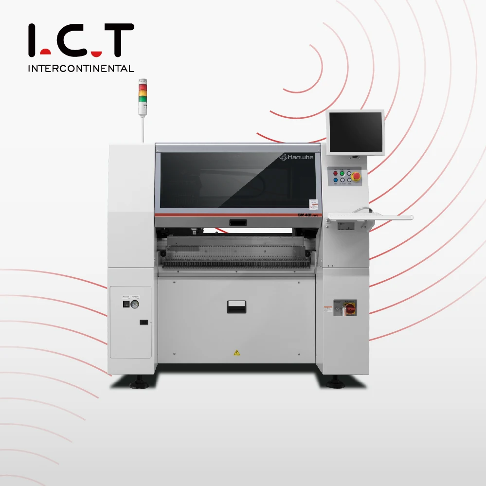 PCB Fully Automatic SMD Mounting PNP Assembly Line LED Lens Chip Mounter  SMT Pick and Place Machine With 8 Head
