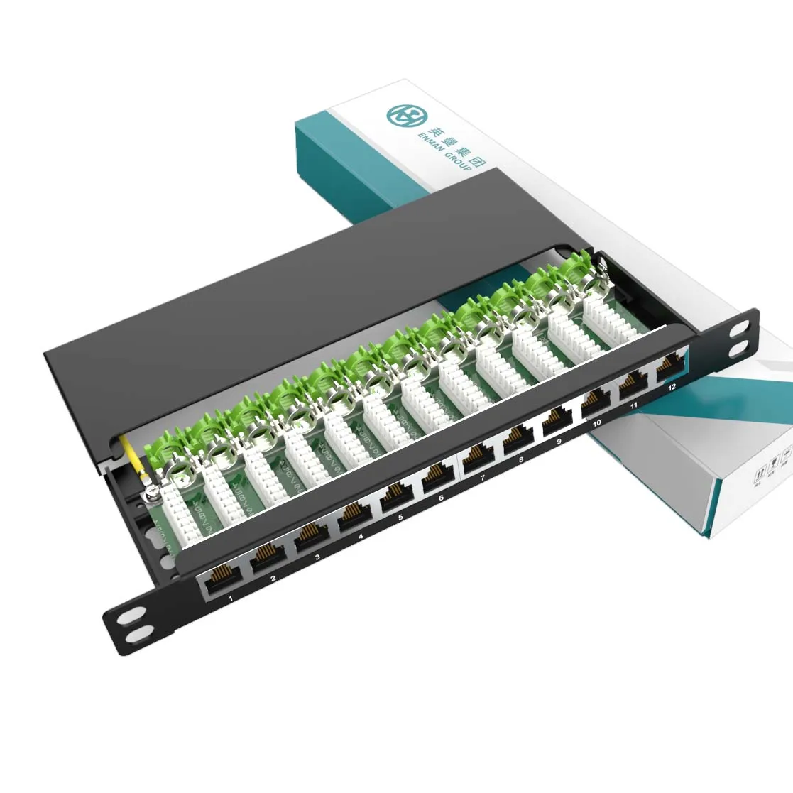 Патч панель 24 порта кат 6. Патч-панель 24 порта. fap panel 24xlc sm (blue) panduit.