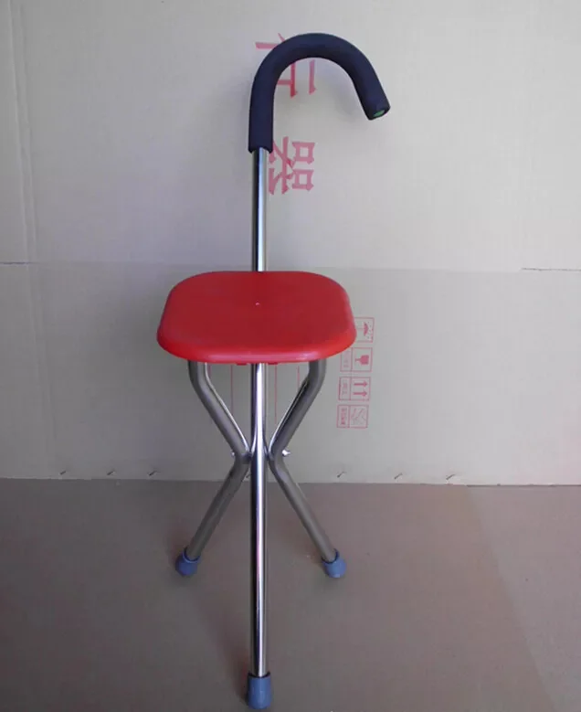 Seat Cane /three Legged Canes/walking Stick With Seat Good Price