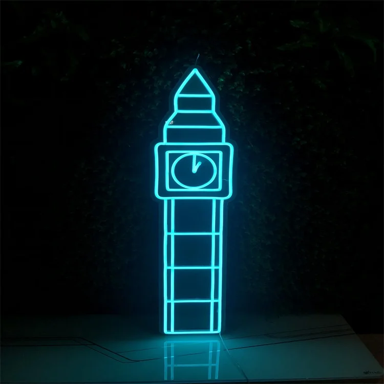 Праздничное украшение маленькая портативная батарея/USB-питание акриловая светодиодная неоновая вывеска на заказ для