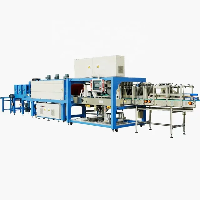 New Automatic Heat Shrink Film Packaging Machine for Food Packaging Paper Bottle Wrapping with Purified Water Production Line