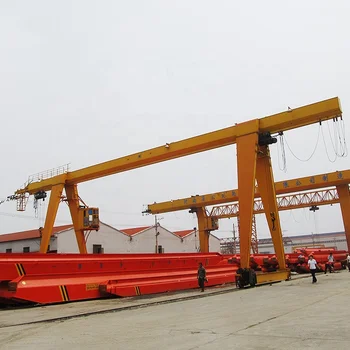 Electric Hoist Movable Gantry Crane 15 Ton 20 Ton Single Girder Gantry ...