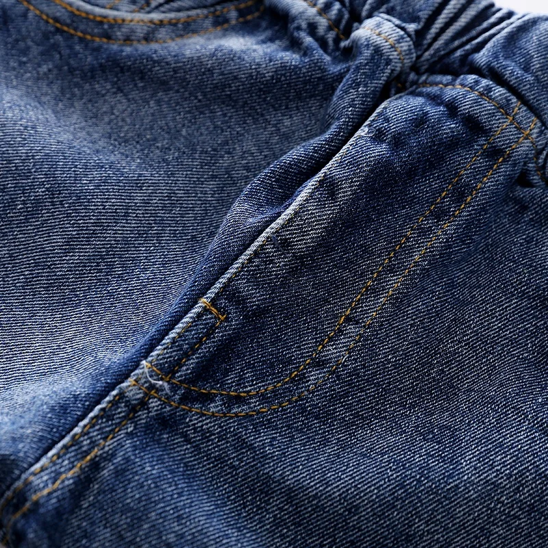 ChengXi 2019 новый дизайн, модные темно-синие брюки для малышей, джинсы для маленьких мальчиков, оптовая продажа