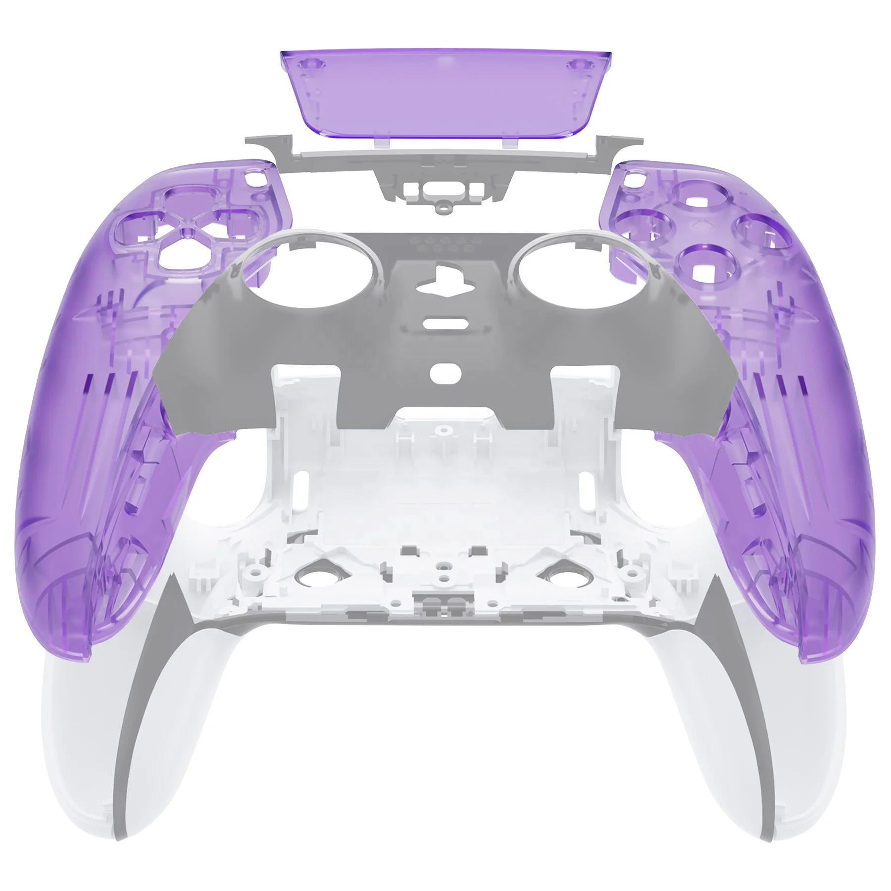 EXtremeRate Custom Replacement Housing Shell Front Shell Kits for Dualsense PS5 Edge Controller