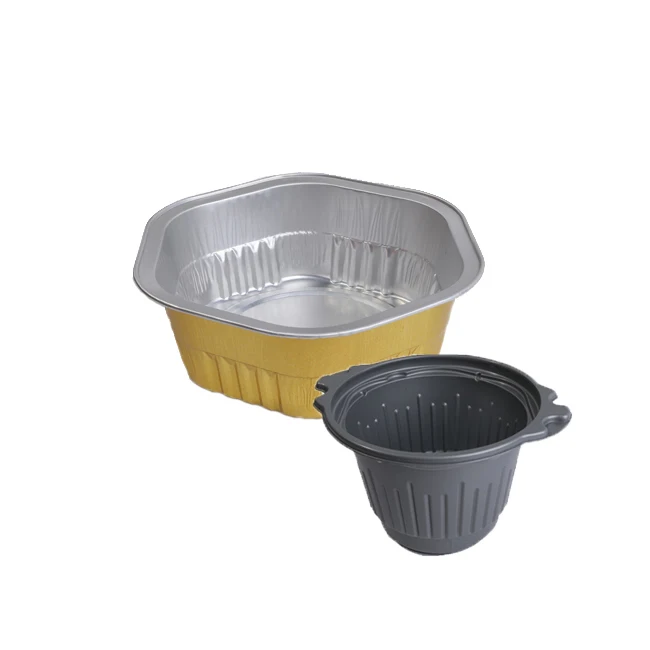 Factory Direct Portable Self-Heating Round Bowl for Lunch Box Self Heating Food Container with Quality Packaging