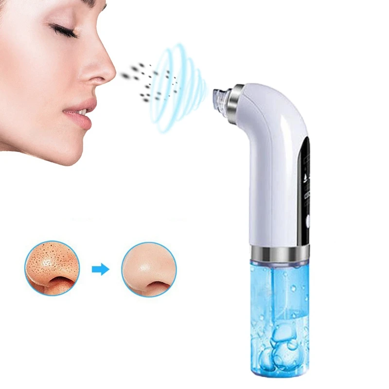 Water Circulation with Small Bubbles Facial Blackhead Remover Pore Vacuum Cleaner  Beauty Instrument Bubble Beauty Instrument