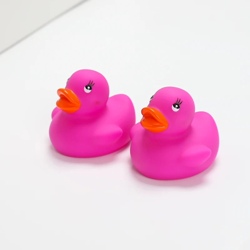 Promotional Eco Friendly 2 Inch Small Custom Rubber Duck With Logo Baby