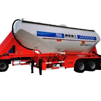 V Type 40 Cubic Meters Bulk Cement Tank Semi-Trailer Dry Cement Transport Tank for Semi Trailer