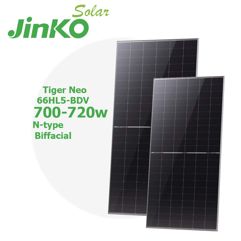 ぴーこ Jinko Tiger Neo 66HL5-BDV 700-720 Watt Bifacial Module