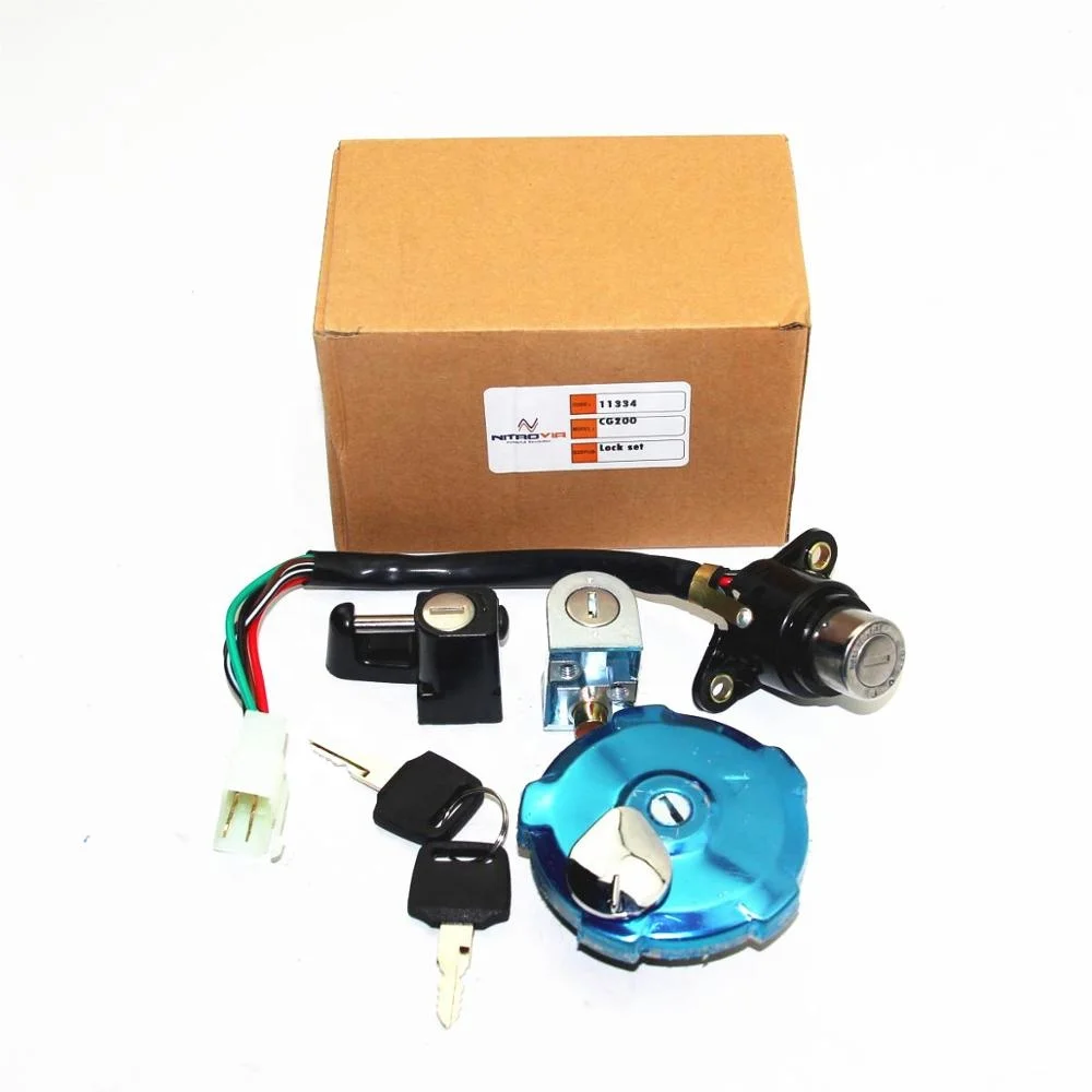 CG150 запчасти для мотоцикла набор замков автоцикла крышка топливного бака Замок зажигания