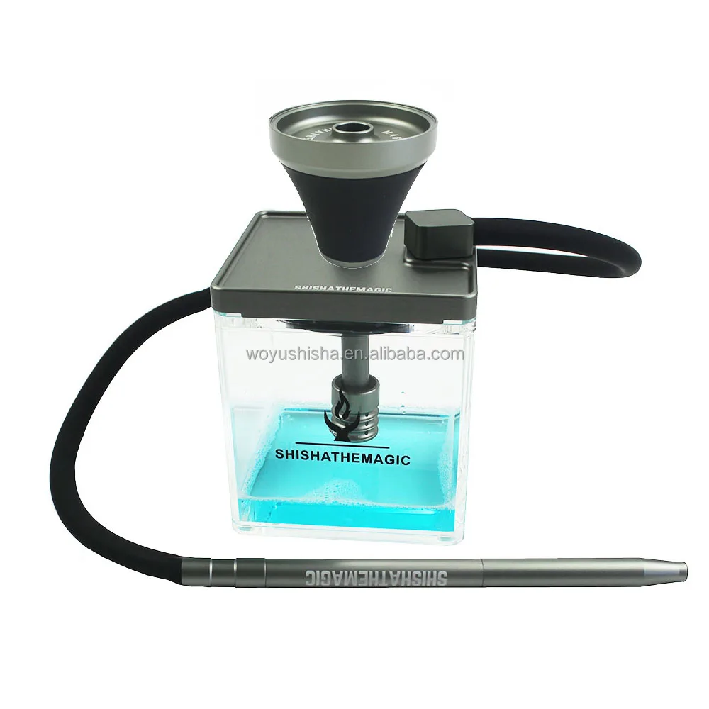 Adalya Aluminum Shisha Bar Hookah Bucks Acrylic Portable Mini Hookah