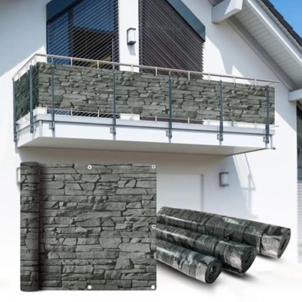 Security Rattan With String PVC Rattan Style Screen Fence Strips Nature Security Driveway Gates ...