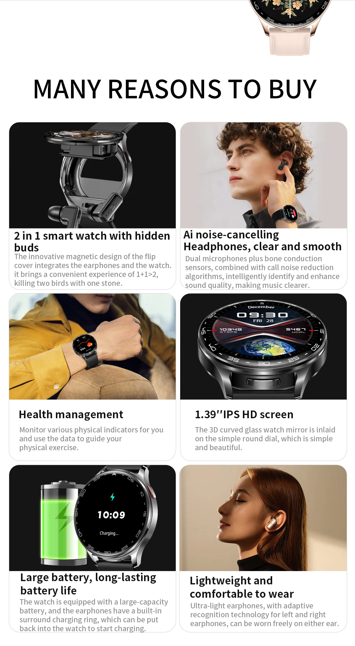 Chinese factory supplier supply  Sanvnet T97 2 In 1 Women Smartwatch With Wireless Earbuds Waterproof Bt Call Sleep Monitor Bt Headset Men Relojes Smart Watch - Buy Women Smartwatch With Wireless Earbuds Men Smart Watch 2025 sleep Monitoring Smartwatch bt Call Smart Watch