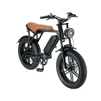 Eu Usa Warehouse Ready Stock V8 Electric Bike 1000w 20inch Fat Tire E-bike 250w Urban Electric Bicycle 25km/h Adult Fatbike