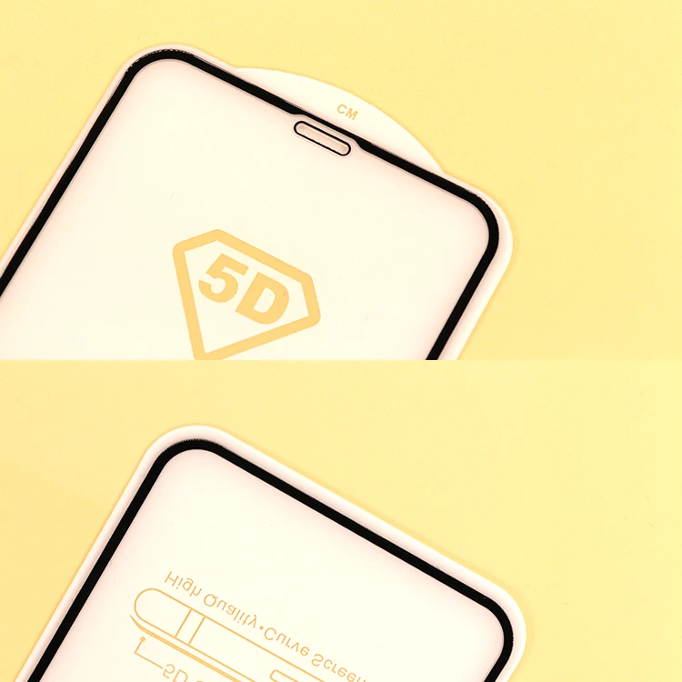 Гуанчжоу завод 9H анти-шок полный клей для мобильного телефона Закаленное стекло протектор